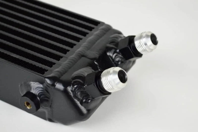 CSF Universal Dual-Pass Internal/External Oil Cooler - 22.0in L x 5.0in H x 2.25in W - Installation View