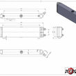 Load image into Gallery viewer, CSF Universal Dual-Pass Internal/External Oil Cooler - 22.0in L x 5.0in H x 2.25in W - Additional View 6