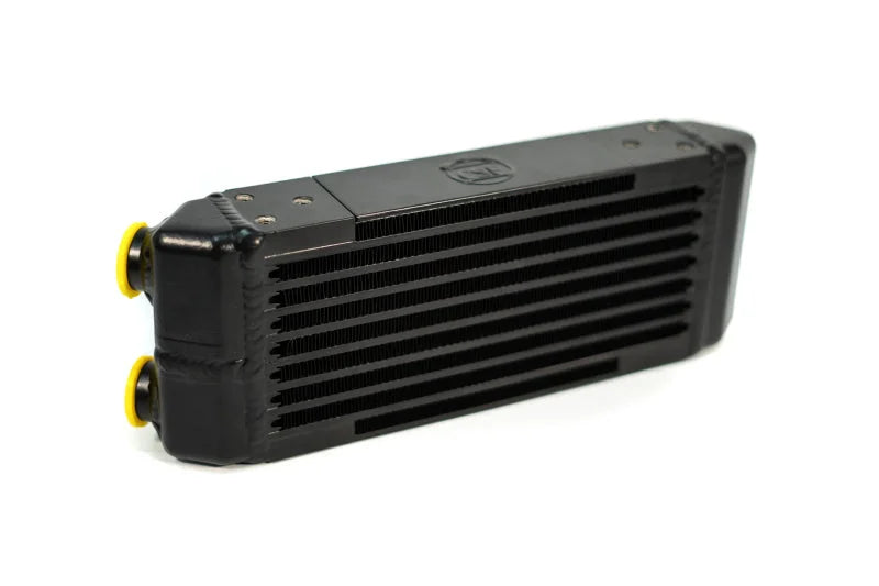 CSF Universal Dual-Pass Oil Cooler - M22 x 1.5 - 13in L x 4.75in H x 2.16in W - Installation View