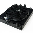 Load image into Gallery viewer, CSF Universal Half Radiator w/-16AN &amp; Slip-On Fittings / 12in SPAL Fan &amp; Shroud - Main Product View