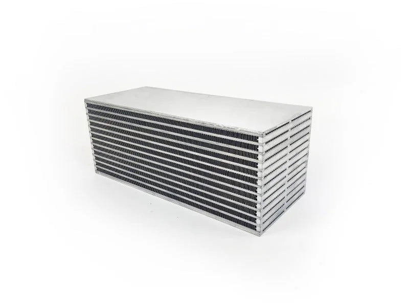 CSF Water/Air Bar & Plate Intercooler Core - 12in L x 5in H x 5in W - Side View