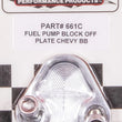 Load image into Gallery viewer, CSR Performance BBC F/P Block-Off Plate - Clear 661C