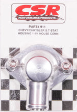 Load image into Gallery viewer, CSR Performance Swivel Thermostat Hsng. GM &amp; Mopar 1-1/4in Hose 911-1.25C