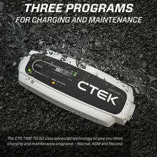 Load image into Gallery viewer, CTEK Battery Charger - CT5 Time To Go - 4.3A - Back View