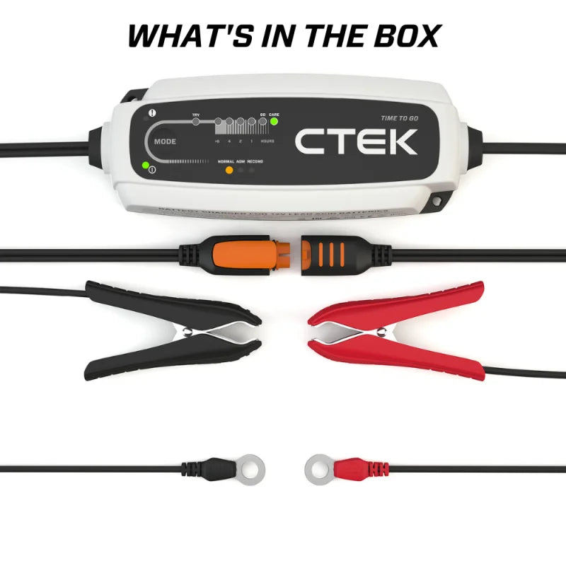 CTEK Battery Charger - CT5 Time To Go - 4.3A - Additional View 5