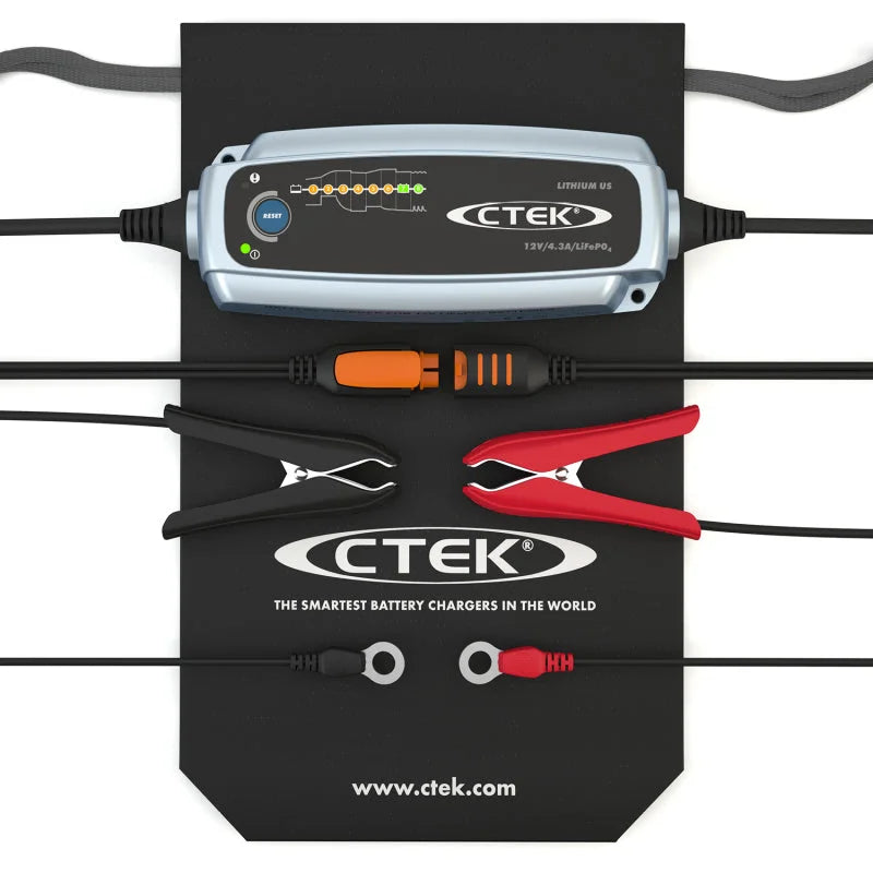 CTEK Battery Charger - Lithium US - 12V - Detail View