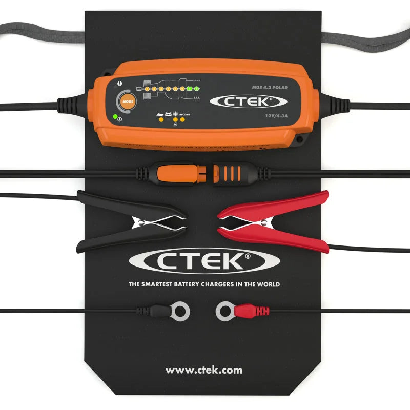 CTEK Battery Charger - MUS 4.3 Polar - 12V - Additional View 5
