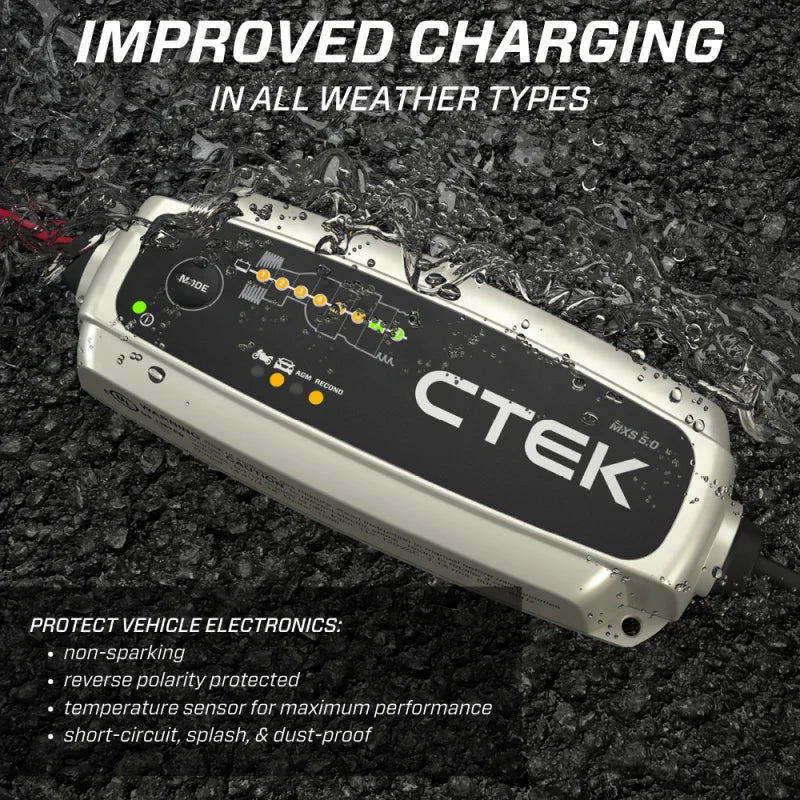 CTEK Battery Charger - MXS 5.0 4.3 Amp 12 Volt - Additional View 7