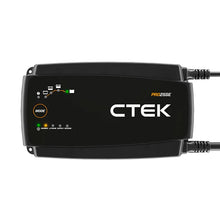 Load image into Gallery viewer, CTEK PRO25SE Battery Charger - 50-60 Hz - 12V - 19.6ft Extended Charging Cable - Side View