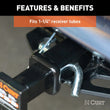 Load image into Gallery viewer, CURT 1/2" Hitch Pin with Groove (1-1/4" Receiver, Zinc) 21403 - Additional View 6