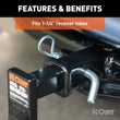 Load image into Gallery viewer, CURT 21400 Trailer Hitch Pin &amp; Clip, 1/2-Inch Diameter, Fits 1-1/4-Inch Receiver 21400 - Additional View 6