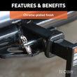 Load image into Gallery viewer, CURT 21541 Swivel Trailer Hitch Pin, 1/2-Inch Diameter, Fits 1-1/4-Inch Receiver 21541 - Additional View 5