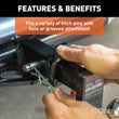 Load image into Gallery viewer, CURT 21601 Trailer Hitch Clip for 1/2 or 5/8-Inch Pin 21601 - Additional View 7