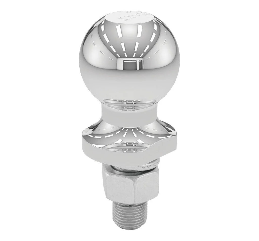 CURT 2in Hitch Ball 3/4in x 1-3/4in Shank Chrome 40064