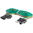 Load image into Gallery viewer, CURT 4 Way Flat Connector &amp; Plug 6ft 58051