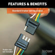 Load image into Gallery viewer, CURT Custom Wiring, 4-Way Flat 55400 fits 2001 Toyota Highlander / Hyundai Azera / 2007 Hyundai Azera GLS / 2006 Hyundai A...