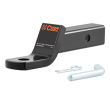 Load image into Gallery viewer, CURT Draw Bar 2in Drop w/Pin Black 45032