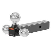 Load image into Gallery viewer, CURT Multi-Ball Mount 1-7/8in /2in/2-5/16in Chrome 45001