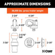 Load image into Gallery viewer, CURT OEM Puck System 2-5/16" Gooseneck Kit (38K) 60639 fits 2016 Chevrolet Silverado 2500 HD, 3500 HD / 2013 Ford F-250 Su...