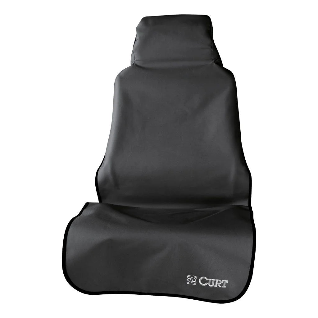 CURT Seat Defender 58in x 23 in Waterproof Black 18501
