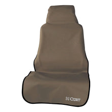 Load image into Gallery viewer, CURT Seat Defender 58in x 23 in Waterproof Brown 18502