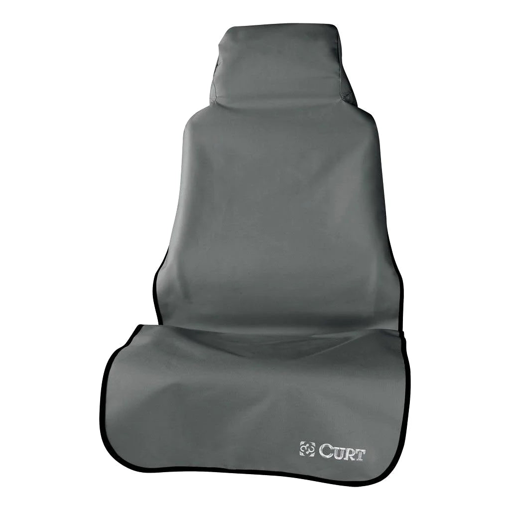 CURT Seat Defender 58in x 23 in Waterproof Grey 18500