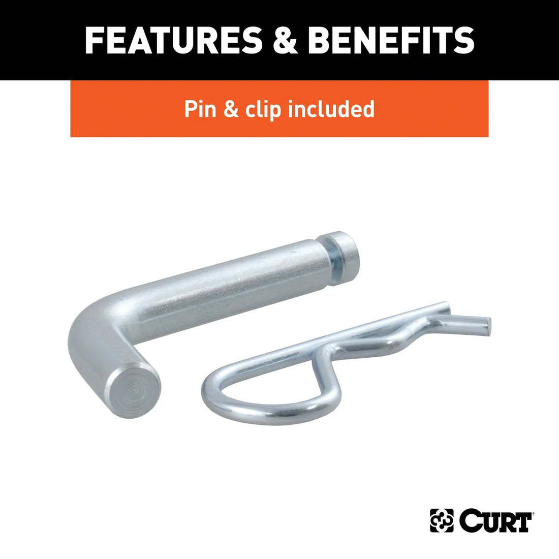 CURT Towing Starter Kit with 2" Ball (1-1/4" Shank, 3,500 lbs, 3/4" Rise) 45147 - Additional View 6