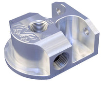Load image into Gallery viewer, CVR Performance Billet Alum Remote Oil Filter Mount GM OFM61