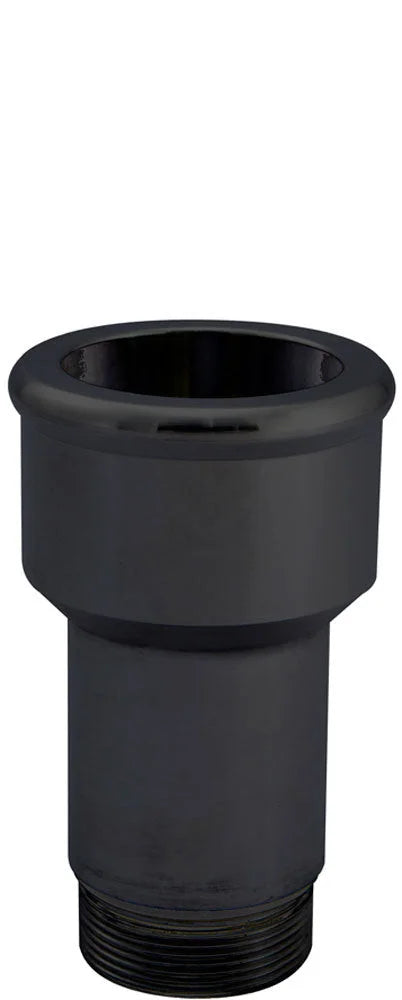 CVR Performance Fitting 1-3/4 Water Pump Inlet Black 8175BK