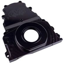 Load image into Gallery viewer, CVR Performance GM LS Billet Timing Cover 2-Piece Black TC2327BK