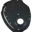 Load image into Gallery viewer, CVR Performance SBC Billet Timing Cover 2-Piece - Black Anodized TC2350BK