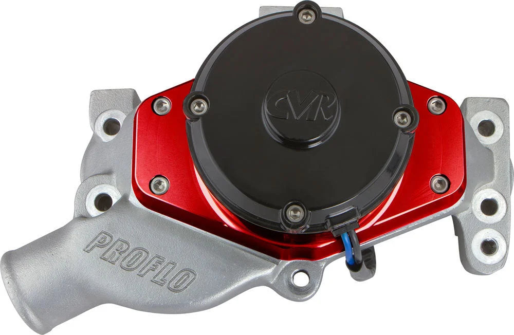 CVR Performance SBC Electric Water Pump 55gpm Red 7550R