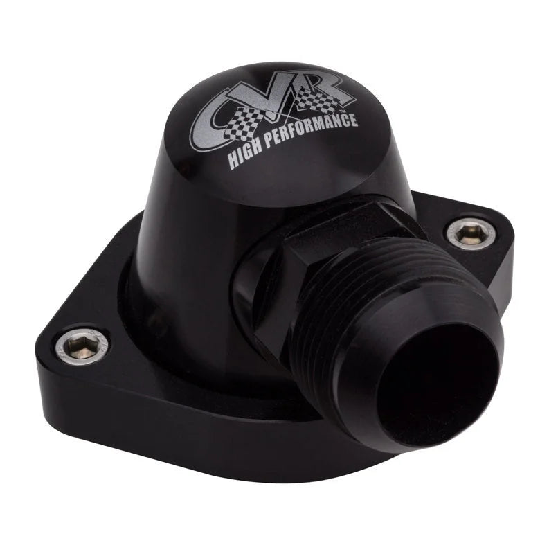 CVR Performance Thermostat Housing GM LS w/16AN - Black TSH5ABK