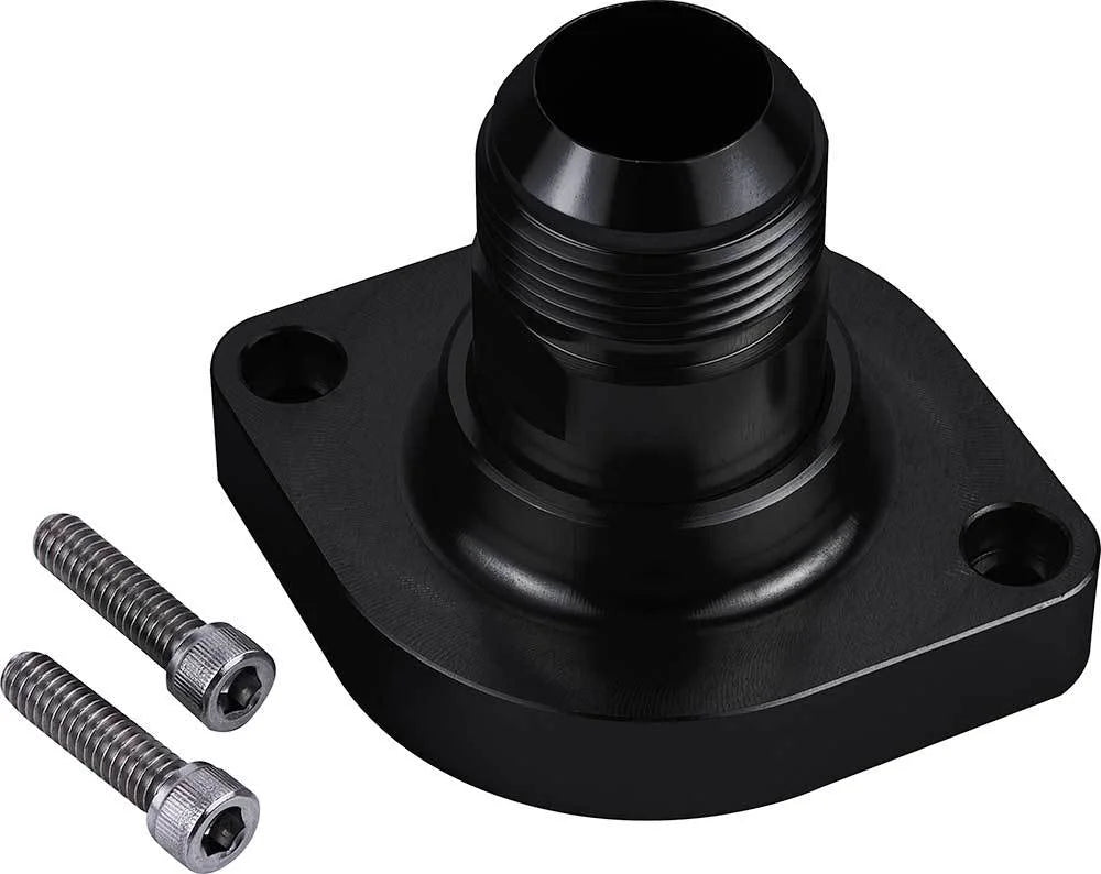 CVR Performance Thermostat Housing GM LS w/16AN - Black TSH5SABK