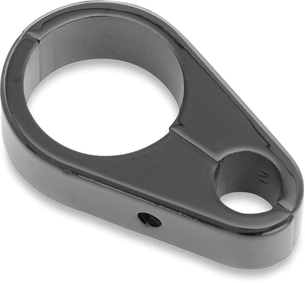 Cable Clamp - Clutch - Die-Cast - 1-1/4" Frame - Black DragSpecialties 11-0055GB - Main Product View