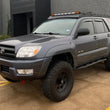 Load image into Gallery viewer, Cali Raised 03-09 Toyota 4Runner Trail Edition Bolt On Rock Sliders - Kick Out / Raw Steel