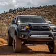 Load image into Gallery viewer, Cali Raised 05-15 Toyota Tacoma 32In Lower Bumper Hidden Led Bar Brackets Kit-Amber Backlight - Tall