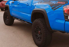 Load image into Gallery viewer, Cali Raised 05-23 Toyota Tacoma Trail Edition Rock Sliders - Access Cab / Kick Out / Raw