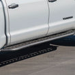 Load image into Gallery viewer, Cali Raised 14-21 Toyota Tundra Step Ed Rock Sliders - No Kick Out/BedLiner Filler Plate/Raw Steel