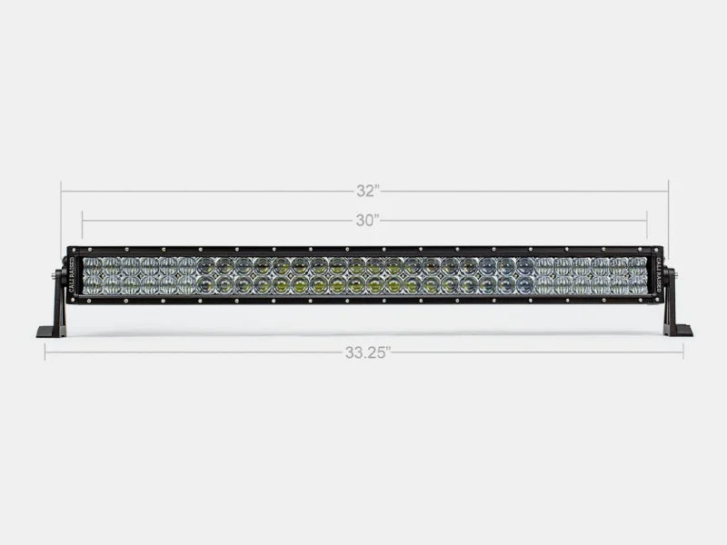 Cali Raised 16-23 Tacoma Stealth Bumper Second 32In Light Bar With Relocation Mounts - Combo