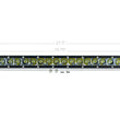 Load image into Gallery viewer, Cali Raised 20 Slim Single Row Led Bar