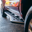 Load image into Gallery viewer, Cali Raised 2024+ Toyota Tacoma Step Ed Rock Sliders - Double Cab Long Bed W/ No Kick Out/BedLiner
