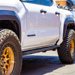 Load image into Gallery viewer, Cali Raised 2024+ Toyota Tacoma Trail Edition Rock Sliders - Double Cab Long Bed/No Kick Out/Raw