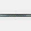 Load image into Gallery viewer, Cali Raised 42 Dual Row 5D Optic Osram Led Bar - Spot