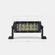 Load image into Gallery viewer, Cali Raised 8 Dual Row 5D Optic Osram Led Bar