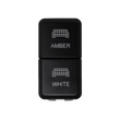 Load image into Gallery viewer, Cali Raised Dual Function Toyota Oem Style Amber &amp; White Switch Tall Style