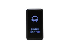 Load image into Gallery viewer, Cali Raised Tall Style Toyota Oem Style Bumper Light Bar Switch - Blue