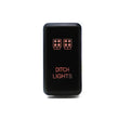 Load image into Gallery viewer, Cali Raised Tall Style Toyota Oem Style Ditch Lights Switch - Amber