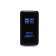 Load image into Gallery viewer, Cali Raised Tall Style Toyota Oem Style Ditch Lights Switch - Blue
