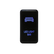 Load image into Gallery viewer, Cali Raised Tall Style Toyota Oem Style Led Light Bar Switch - Blue